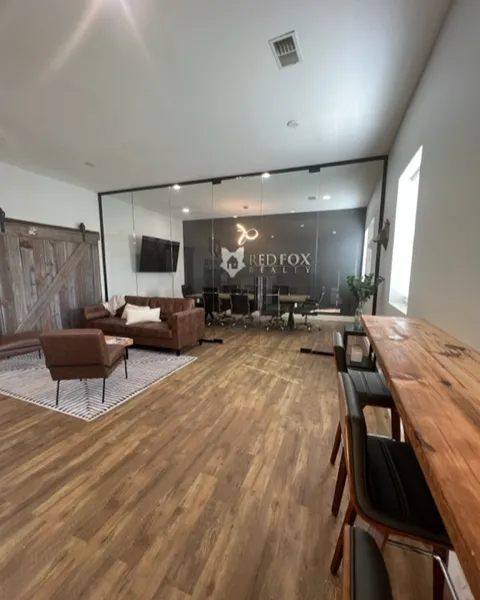 Interior of Red Fox Realty office building.